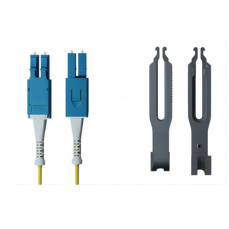 Flexible Duplex Fiber Patch Cord with LSZH Cable Jacket and UPC Ferrule Type