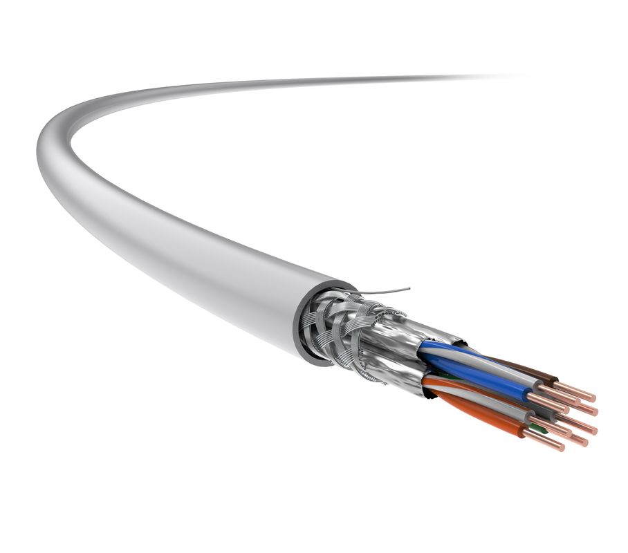 S/FTP Network Cable CAT8 23AWG 0.60mm BC PVC Jacket